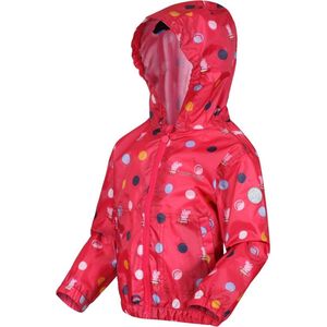 Regatta Regenjas Muddy Puddle Junior Polyester Rood Mt 12-18 Maanden