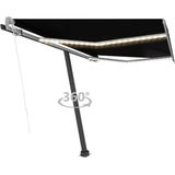 vidaXL - Luifel - automatisch - met - LED - en - windsensor - 300x250 - cm - antraciet