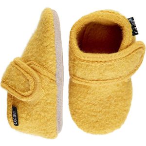 Celavi Kinder / Baby Schuhe Baby Wool Slippers Yellow-17/18