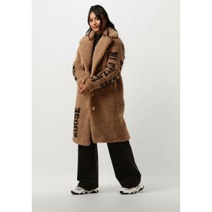 Goosecraft Gc Rhonda Script Coat Jassen Dames - Winterjas - Cognac - Maat M