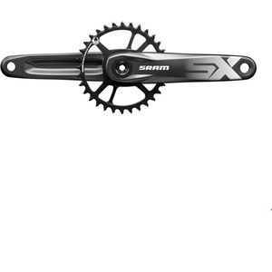 Sram Sx Eagle Powerspline Direct Gemonteerd Crankstel Zwart 170 mm / 32t