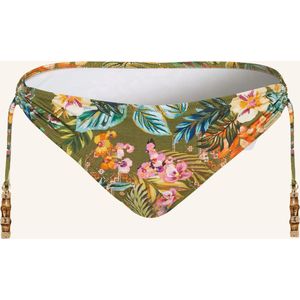 Watercult - Sunset Florals Strappy Bikini Broekje - maat 38 - Print/Groen