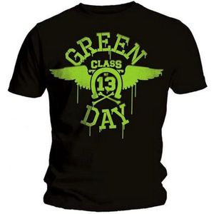 Green Day - Neon Black Heren T-shirt - XL - Zwart