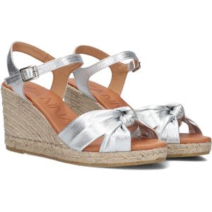 Kanna 23104 Espadrilles - Zomer Schoenen - Dames - Zilver - Maat 36