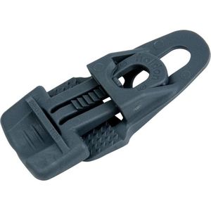 Afdekzeilwinkel - Zeilklem kwikclip groot Holdon grijs om zeildoeken te spannen 100kg