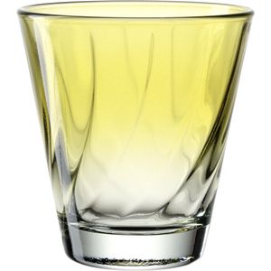 Leonardo Drinkglas 215ml geel TWIST - set/4