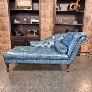 Chesterfield Daybed - Antiek Blauw