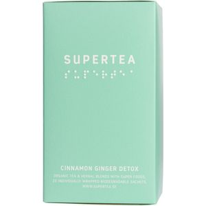 Teministeriet - SUPERTEA Cinnamon Ginger DETOX - 20 Tea Bags