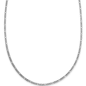 Lucleon - Heren - Roestvrij Staal Schakelketting - Staal