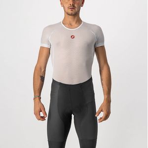 Castelli Pro Issue SS Ondershirt  Fietsshirt - Maat XXL  - Mannen - wit/rood