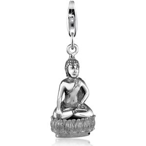 Nenalina Dames Bedel Buddha Karma Talisman Trend Symbol 925 Silber