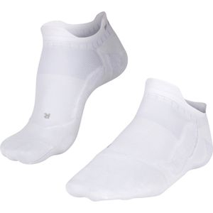 FALKE GO5 Invisible golf sokken anti blaren, medium padding ademend sneldrogend sportsokken heren wit - Maat 42-43