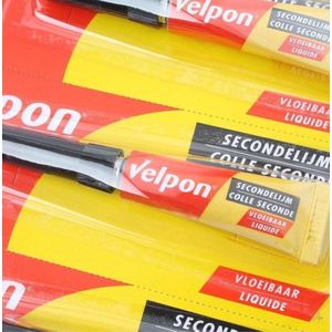 Velpon Secondelijm 4 stuks x 2gr