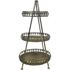 DKNC - Etagere Juliet - Metaal - 39x28x69cm - Goud