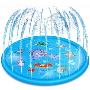 Opblaasbaar baby water speelmat - Speelkleed - Waterspeelgoed - Baby speelgoed 0 jaar - Kraamcadeau - Kinderspeelgoed - Tummy Time - Baby Gym