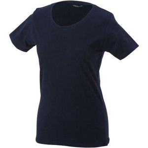 James and Nicholson Dames/dames Basic T-Shirt (Marine)