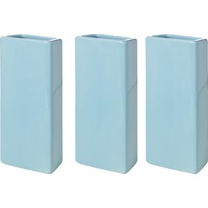 6x Blauwe/turqoise radiator luchtbevochtigers 21 cm - verdampers