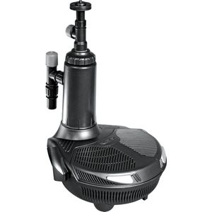 Tricoflex 1766 1240 Volledig geïntegreerde vijverpomp met filter UVC - zwart - voor vijvers tot 7500 L - 276 x 31 x 355 cm vijverfilter met uvc lamp
