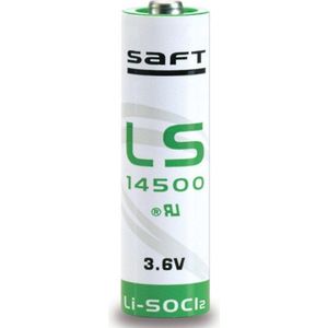 SAFT LS14500 / AA Lithium batterij 3.6V - 2 Stuks