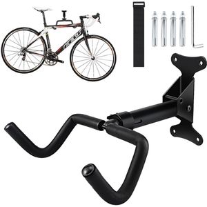 JGS ® Fietswandhouder voor Veilig en Stijlvol Opslag van Fietsen in Huis of Garage
