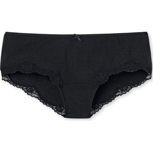 SCHIESSER Pure Cotton slip (1-pack) - dames bikinihipster zwart - Maat: 40