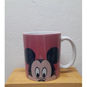 MICKEY MOUSE 'gluren' disney bedrukte mok