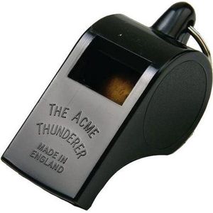 Acme Thunderer 560 Scheidsrechtersfluit Kunststof Zwart Small