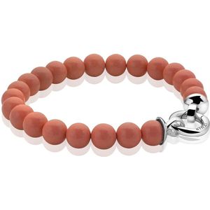 Zinzi zia401k-s - Zilveren armband parels - Koraal