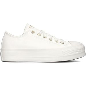 Converse Chuck Taylor All Star Lift Platform Mono Lage sneakers - Dames - Wit - Maat 39,5