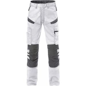 Fristads Broek 2555 Stfp - Wit/Grijs - D112