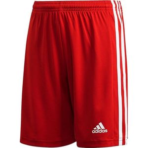 adidas - Squadra 21 Shorts Youth - Voetbalbroekje Kinderen - 128 - Rood