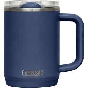 CamelBak Thrive Mug - 500 ml - Isolatie Drinkfles - Antislip - 100% lekvrij - BPA-vrije Sportfles - RVS - Hoogwaardige Poedercoating - Schroefdeksel - Blauw