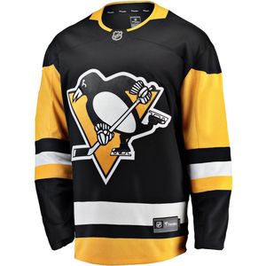 Fanatics Breakaway Jersey Home Pb Penguins Zwart/geel S