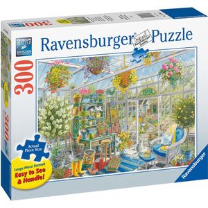 Ravensburger puzzel Bloeiende Tuinkas - Legpuzzel - 300 stukjes extra groot