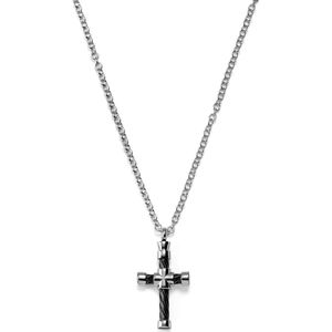 Lucleon - Heren - Roestvrij Staal Schakelketting - Staal