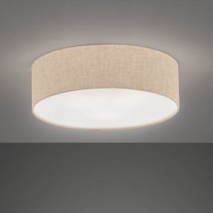 Fischer & Honsel - Plafondlamp Thor - 3x E14 max. 40 W (excl.) - Zand Linnen