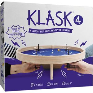 Klask 4 spelers bordspel - Magnetisch spel - Bordspellen Volwassenen en Kinderen