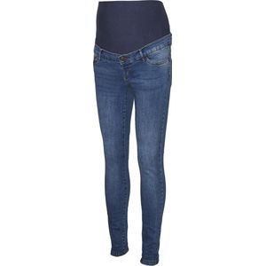 Mama-Licious Jeans Vmmtanya S Piping Jeans Vi349 Ga No 20017298 Medium Blue Denim Dames Maat - M