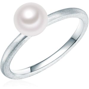 Valero Pearls parel Ring - Sterling zilver - zilver - 50