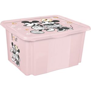 Keeeper Minnie Mouse Roze 45L Opbergbox 1223958124700