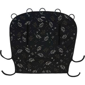 Dooky Universal Cover Zonnedoek Kinderwagen - Romantic Leaves Black