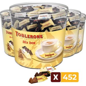 Toblerone Mixbox Horeca - 4 Stuks - 904 gram - Reep - Chocolade - Snack - Voordeelverpakking