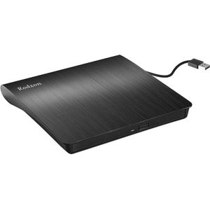 Draagbare Externe DVD-brander met USB 3.0 - Compatibel met Windows en Mac