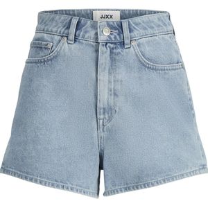 JJXX Broek Jxnany Mini Hw Denim Shorts Dnm Sn 12250116 Light Blue Denim Dames Maat - XL