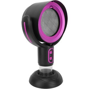 Desktopafzuigkap met Afzuigventilator 2 Snelheden Afneembaar en Wasbaar voor Binnenbarbecues Hotpots en Camperkeukens (Zwart)