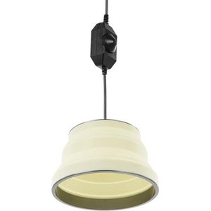 Pro Plus Hanglamp LED Opvouwbaar Silicone Wit - Ø 20 cm