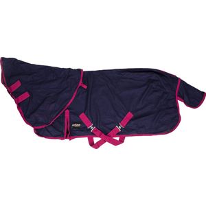 Epplejeck Vliegendeken Epplejeck Junior Full Neck Donkerblauw-roze