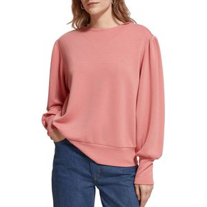 Scotch & Soda Ruched yoke seam modal sweatshirt Dames Trui - Maat M