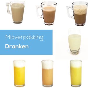 Protiplan | Dranken Mixverpakking | 7 x ±25 gram | Snel afvallen zonder hongergevoel!