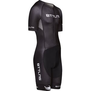 BTTLNS trisuit - triathlon pak - trisuit korte mouw heren - Typhon 2.0 - zwart - 3XL